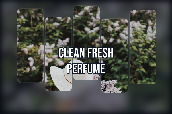 clean fresh perfume
